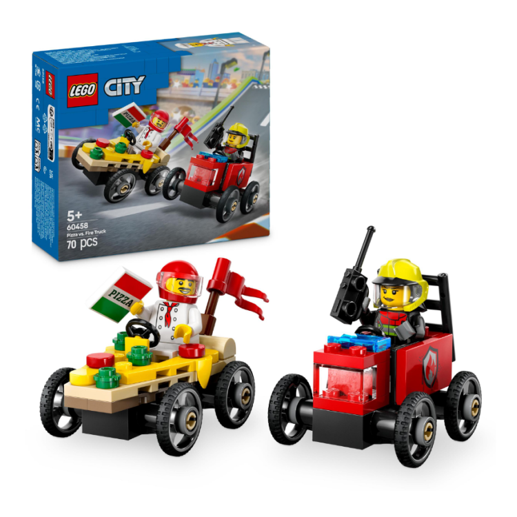LEGO City – Preteky: Pizza vs. Hasičské auto